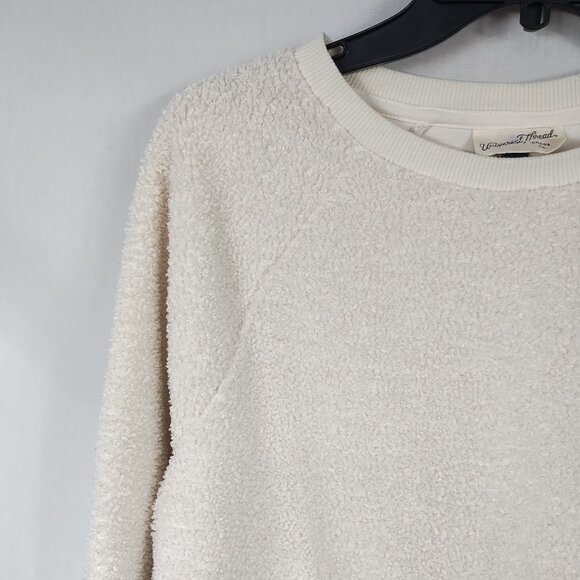 Universal Thread Cozy Cream Sweatshirt Women's Size Small - Picture 2 of 8